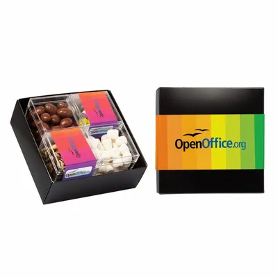 4 Piece Sweet Box Gift Set - Assorted Mix - Custom Stickers Now