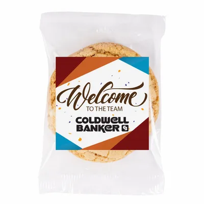 Fresh Beginnings Individually Wrapped Macadamia Nut Cookie - Custom Stickers Now