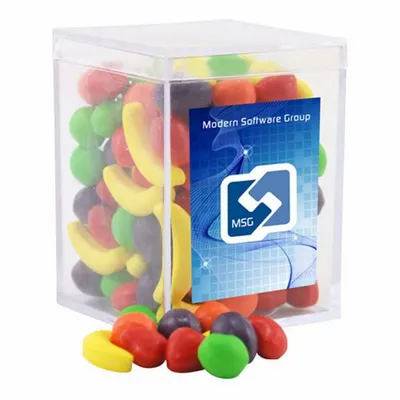 Acrylic Box with Runts - Small - Custom Stickers Now