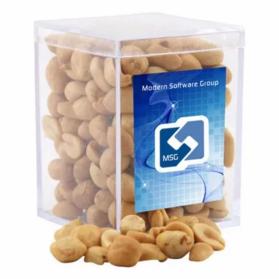 Acrylic Box with Peanuts - Small - Custom Stickers Now