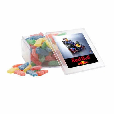 Acrylic Box with Sour Patch Kids - Large - Custom Stickers Now