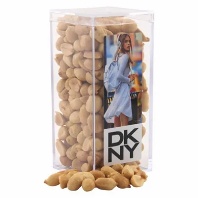 Acrylic Box with Peanuts - Medium - Custom Stickers Now