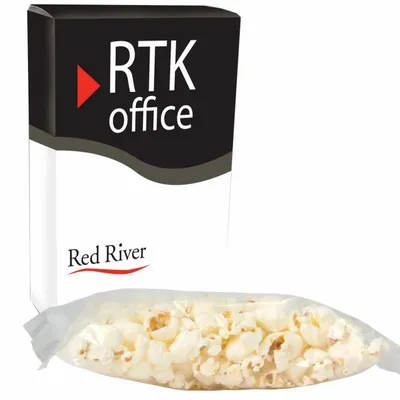 Snack Box - Butter Popcorn - Custom Stickers Now