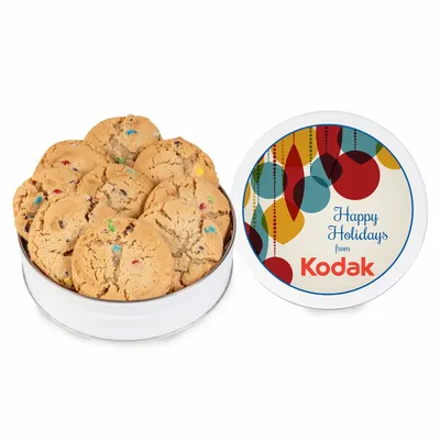 Fresh Beginnings Jewel Chip Cookie Tin (Small) - Custom Stickers Now