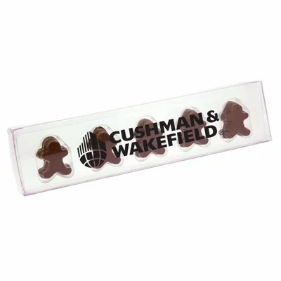 Acetate Sticks with Gingerbread Men - Custom Stickers Now
