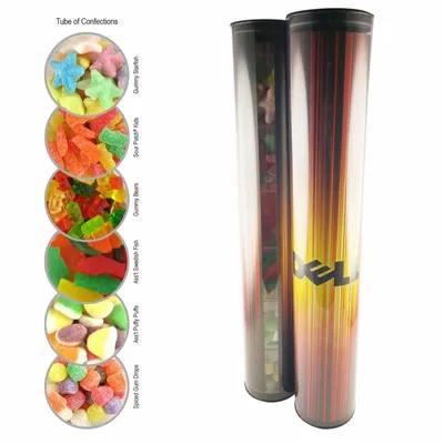 Clever Candy Tube of Confections - Custom Stickers Now