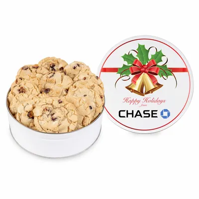 Fresh Beginnings Cranberry Cookie Tin - Custom Stickers Now