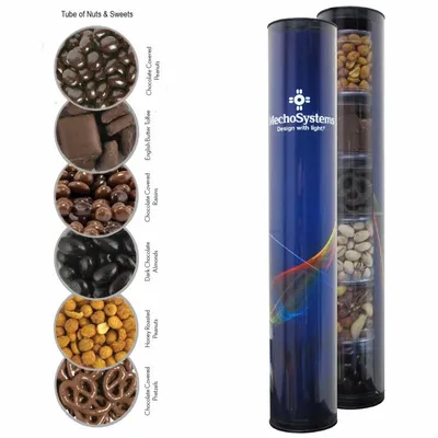 Tube of Nuts & Sweets - Custom Stickers Now