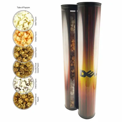 Tube of Popcorn - Custom Stickers Now