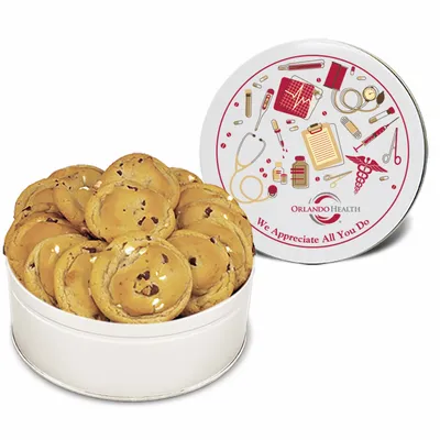 Fresh Beginnings Double Chip Cookie Tin - Custom Stickers Now