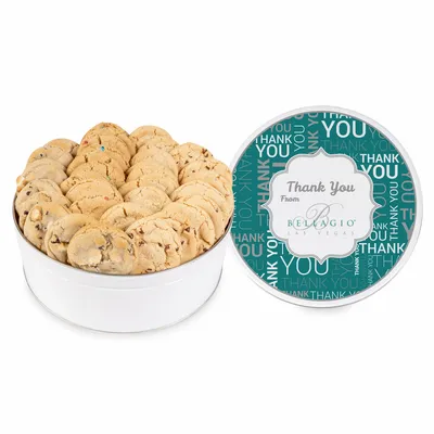 Fresh Beginnings Bakers Choice Tin - 36 Cookies - Custom Stickers Now