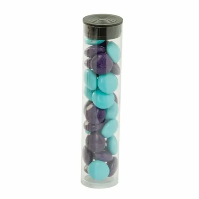 Mini Tube with Chocolate Buttons - Custom Stickers Now