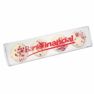 Acetate Sticks with Peppermint Sandwich Cookies - Custom Stickers Now