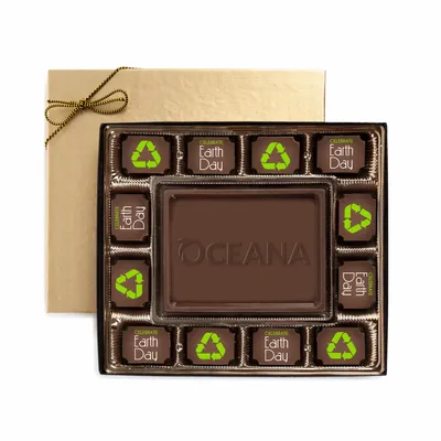 Earth Day Custom Chocolate Box - Custom Stickers Now