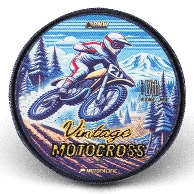 Embroidery + Printed Patch - Custom Stickers Now