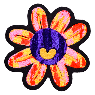 Multi Color Chenille Patch Multi Color Chenille Patch - Custom Stickers Now