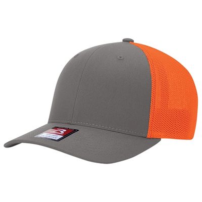 CHARCOAL/NEON ORANGE CHARCOAL/NEON ORANGE - Custom Stickers Now