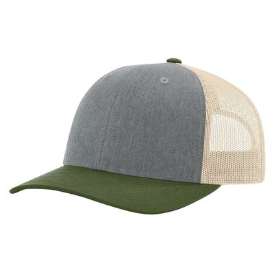HEATHER GRAY/BIRCH/ARMY OLIVE HEATHER GRAY/BIRCH/ARMY OLIVE - Custom Stickers Now