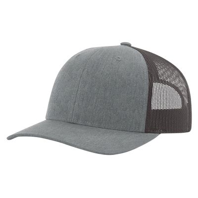 HEATHER GRAY/DARK CHARCOAL HEATHER GRAY/DARK CHARCOAL - Custom Stickers Now