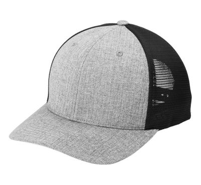 Heather Silver/ Black Heather Silver/ Black - Custom Stickers Now