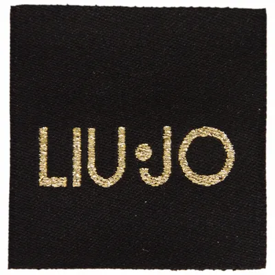 Woven Label with Metallic Thread - Custom Stickers Now