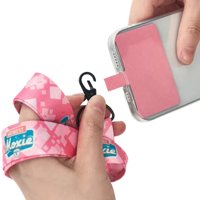 Lanyard & Blank Insert Phone Wallet - Custom Stickers Now