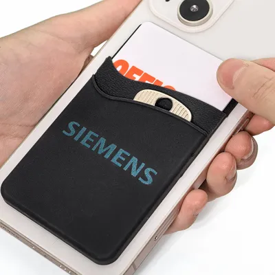Silicone Phone Wallet Dual Card Holder - Custom Stickers Now