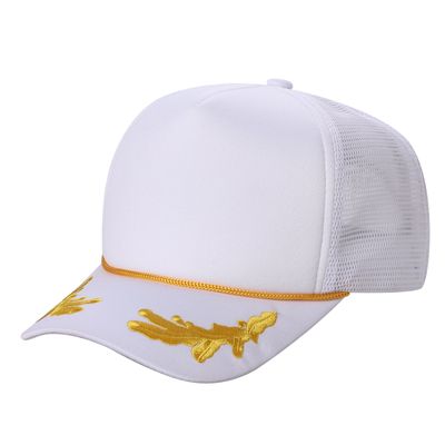 White/Gold White/Gold - Custom Stickers Now