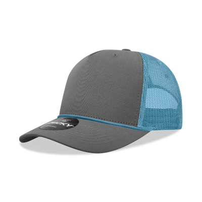 Charcoal/Sky Charcoal/Sky - Custom Stickers Now
