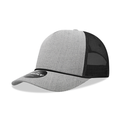 Hather Grey/Black Hather Grey/Black - Custom Stickers Now
