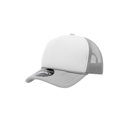 Grey/White/Grey Grey/White/Grey - Custom Stickers Now