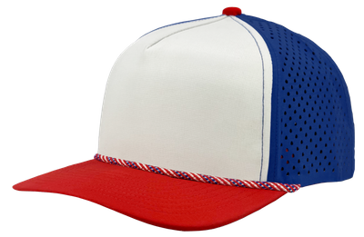 Red-White-Blue American Flag Rope Red-White-Blue American Flag Rope - Custom Stickers Now