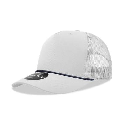WHITE/NAVY WHITE/NAVY - Custom Stickers Now