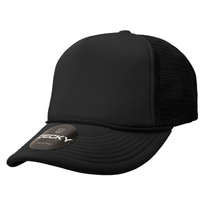 Black - Decky Style 211 (High Profile) Black - Decky Style 211 (High Profile) - Custom Stickers Now
