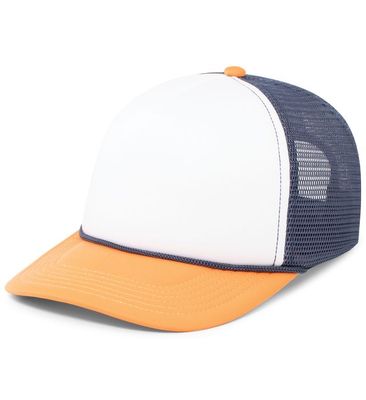 White/Navy/Orange White/Navy/Orange - Custom Stickers Now