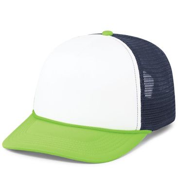 White/Navy/Neon Green White/Navy/Neon Green - Custom Stickers Now
