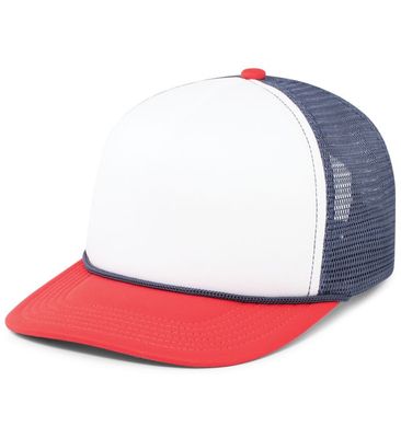 WHITE/NAVY/RED WHITE/NAVY/RED - Custom Stickers Now