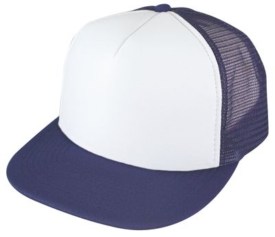 Navy-White Navy-White - Custom Stickers Now
