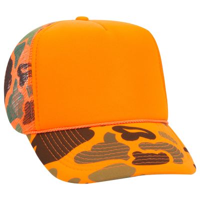Neon Orange Camo Neon Orange Camo - Custom Stickers Now