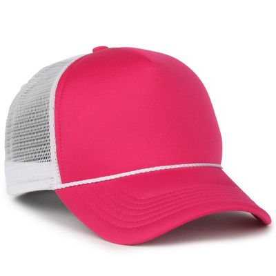Neon Pink/White Neon Pink/White - Custom Stickers Now