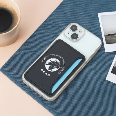 Leather Phone Wallet with Top Slit - Custom Stickers Now