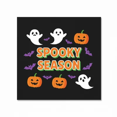 Halloween Napkins - Custom Stickers Now