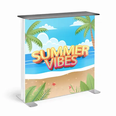 SEG Folding Backlit Counter - Custom Stickers Now