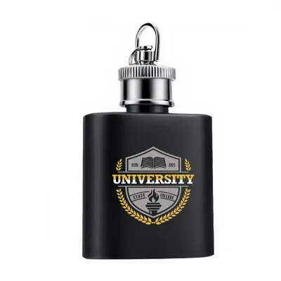 Keychain Flasks - Custom Stickers Now