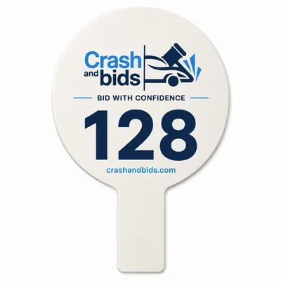 Foam Auction Paddles - Custom Stickers Now