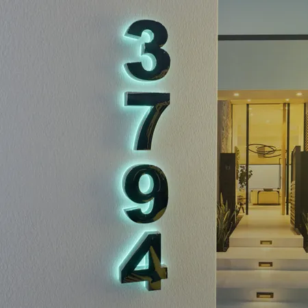 House Numbers - Custom Stickers Now