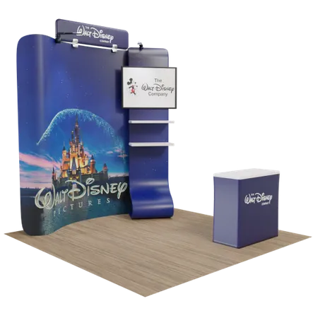 10' x 10' Trade Show Displays - Custom Stickers Now