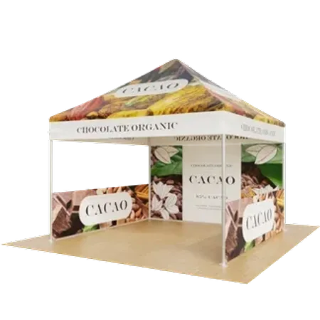 Outside Trade Show Displays - Custom Stickers Now