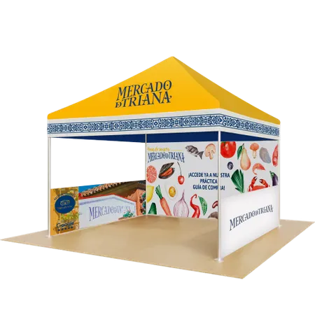 Expositores Exteriores para Ferias - Custom Stickers Now