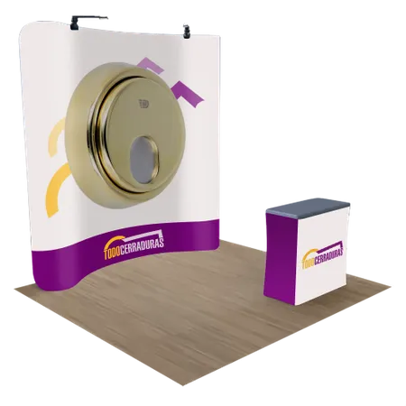 Expositores de cremallera - Custom Stickers Now